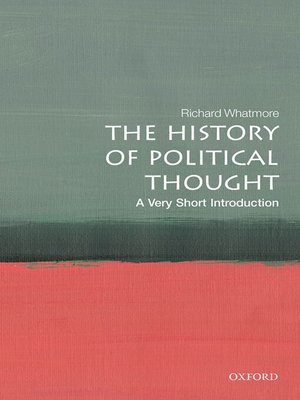 cover image of The History of Political Thought